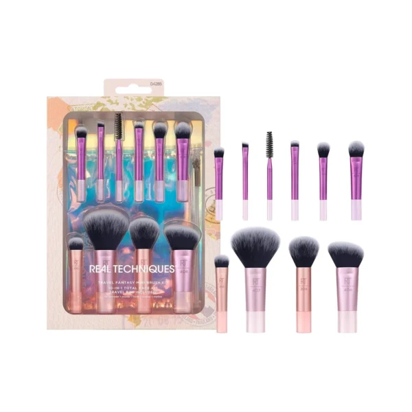 Real Techniques Mini Brush Set Travel Fantasy